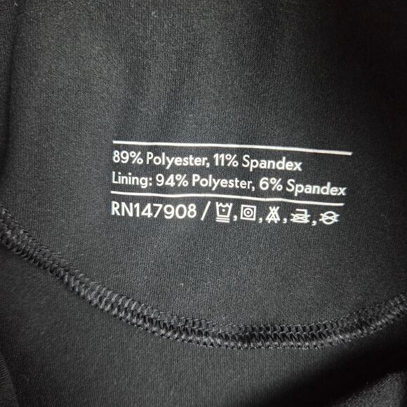 Outdoor Voices Pants Womens Size Small Black Drawstring Pockets - Picture 8 of 14